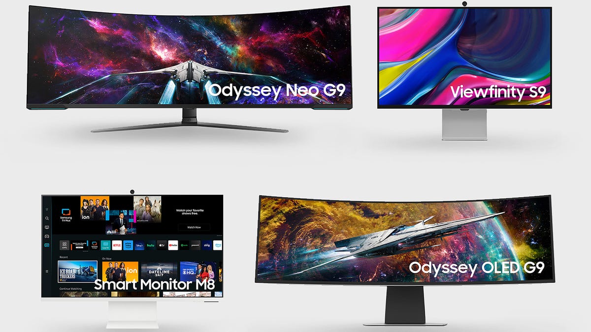 Samsung’s Odyssey G9 gaming monitor family adds OLED, 8K models at CES 2023