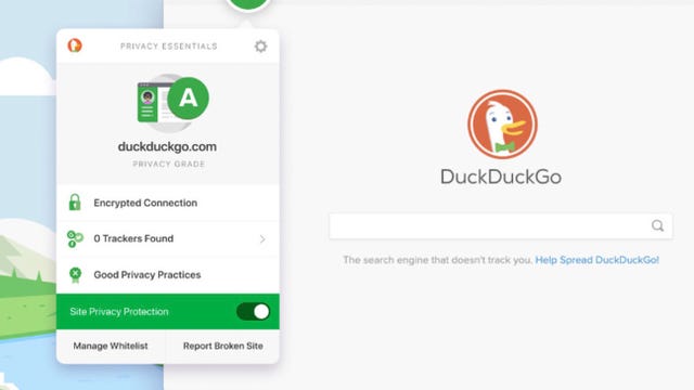 DuckDuckGo extension