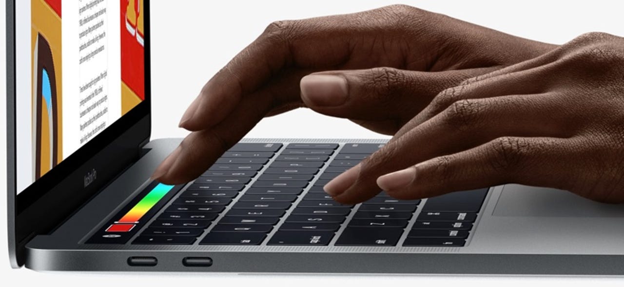 ​Touch Bar on the new MacBook Pro
