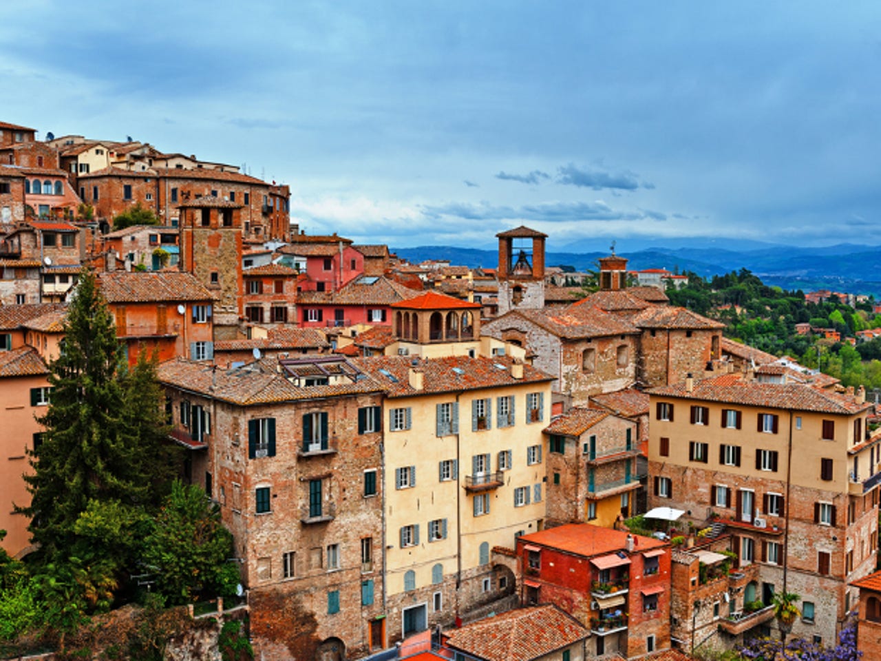 Perugia, the capital of Umbria