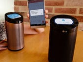 LG smart home hub is an Amazon Echo lookalike with small display