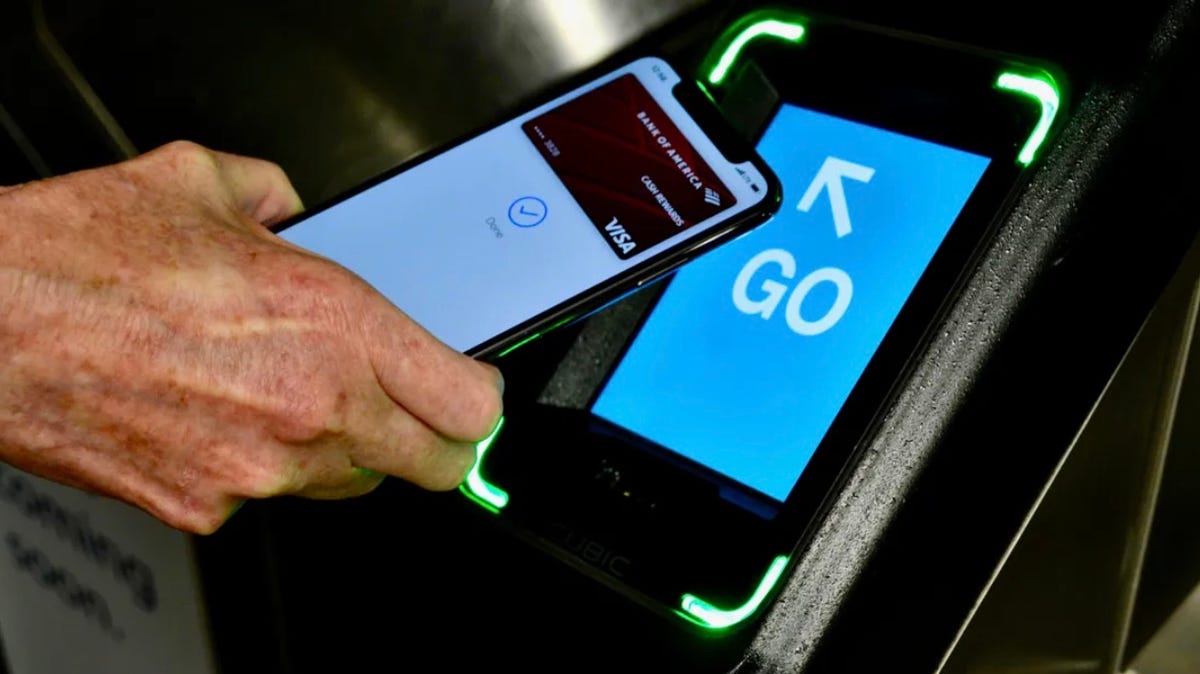 MTA Apple Pay tap and go