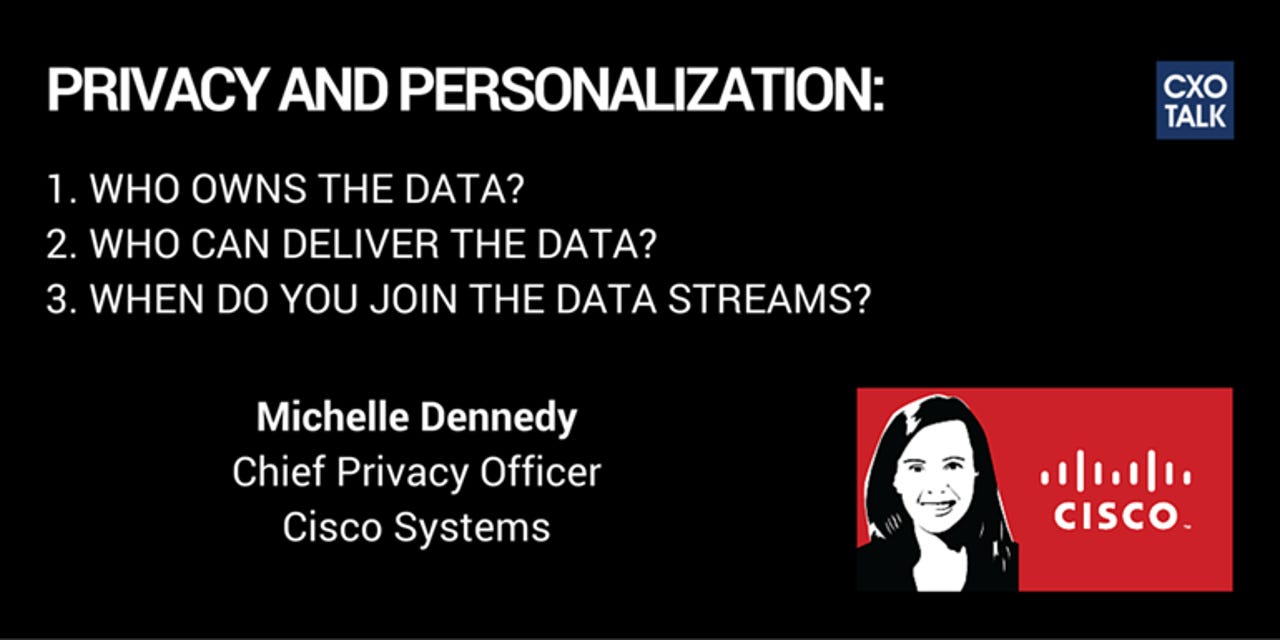 Michelle Dennedy, Chief Privacy Officer, Cisco Systems