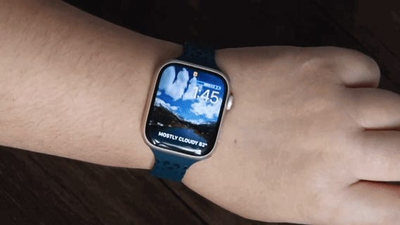 Apple Watch Series 7 Hand Gestures with AssistiveTouch
