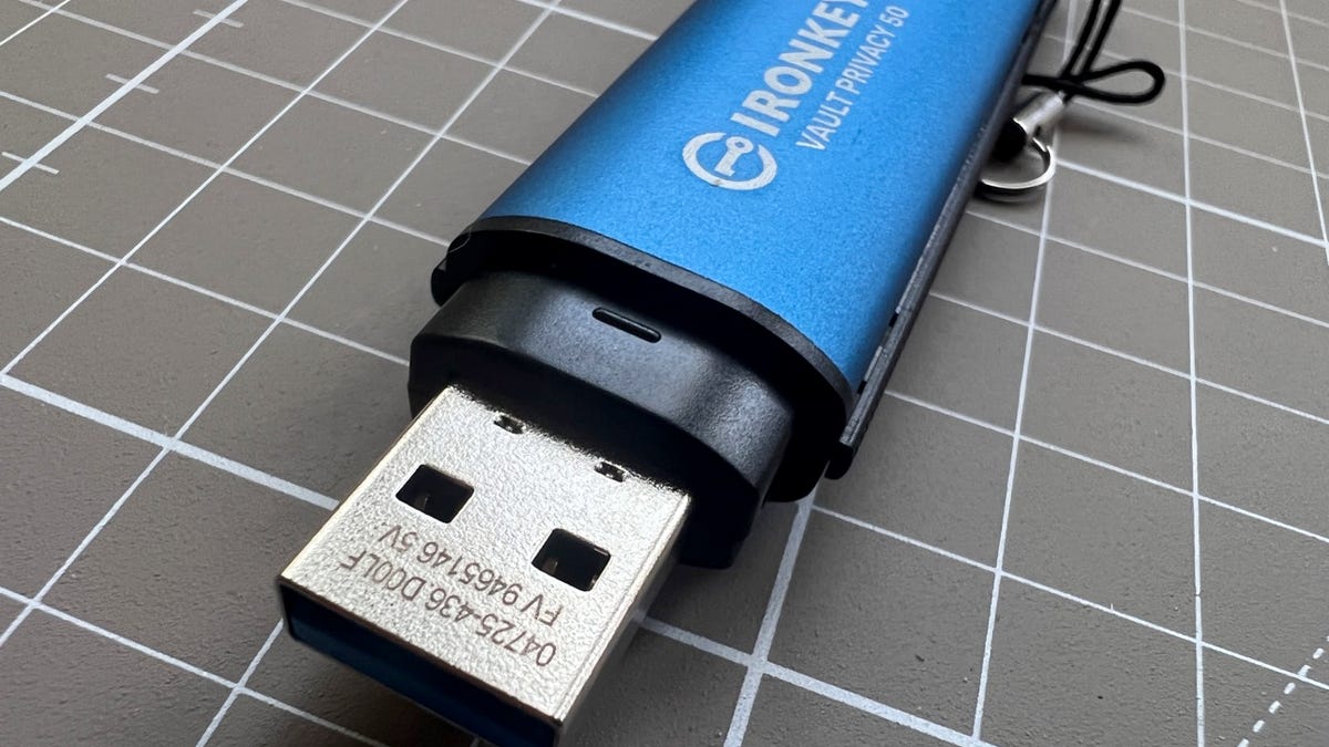 This tiny, encrypted drive can fit on your keyring