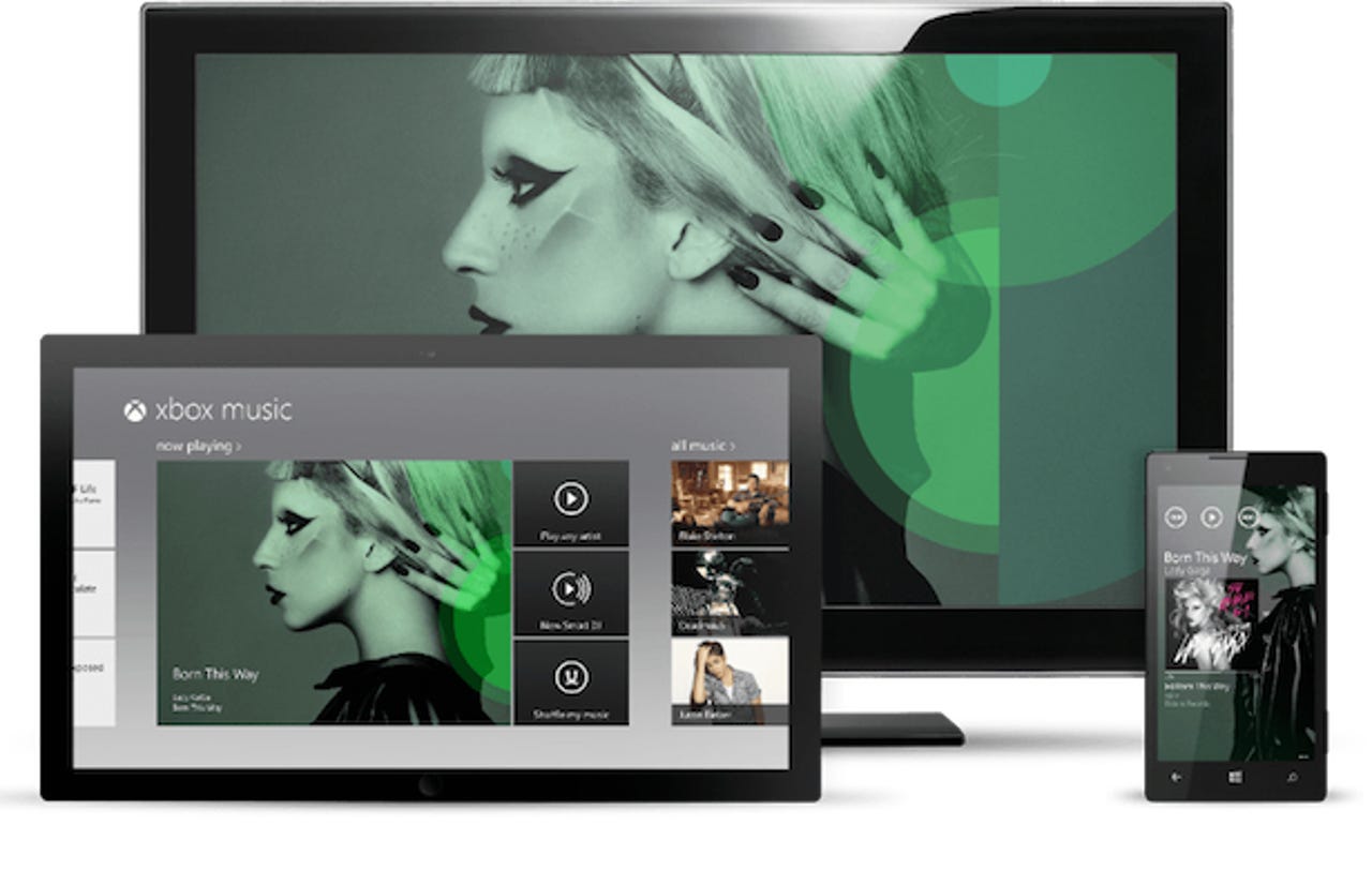 Microsoft reveals the one music service to rule them all with Xbox Music
