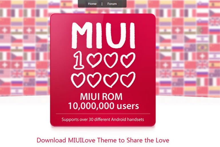 MIUI ROM reaches 10 million users