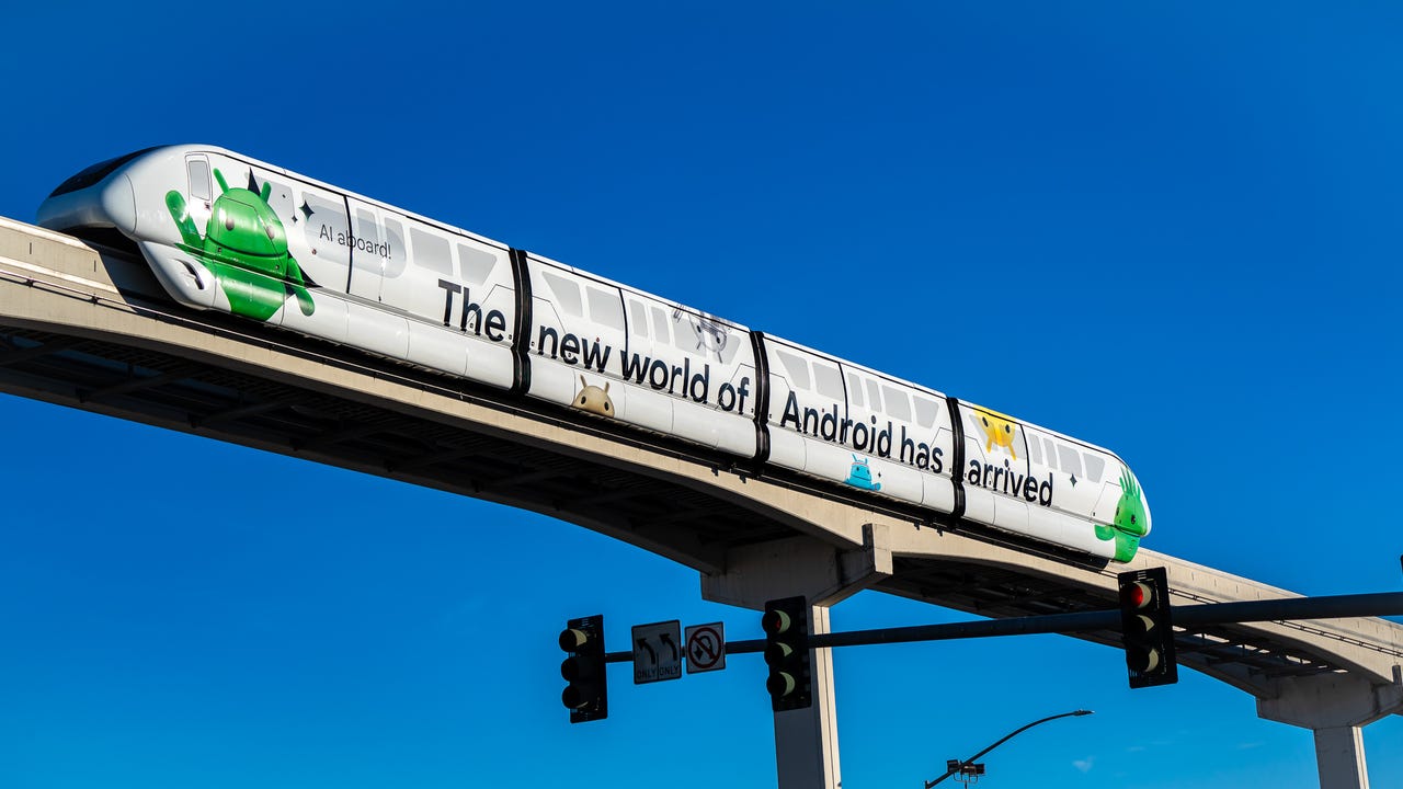 CES 2024 Android monorail