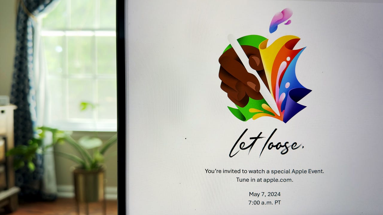 Apple confirms next iPad event for May 7: Here's what to expect | ZDNET