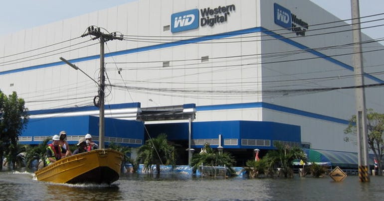 Hard drive shortage in Thailand due to catastrophic flooding - Jason O'Grady