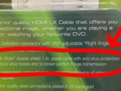 This Xbox HDMI cable has 'anti-virus protection'