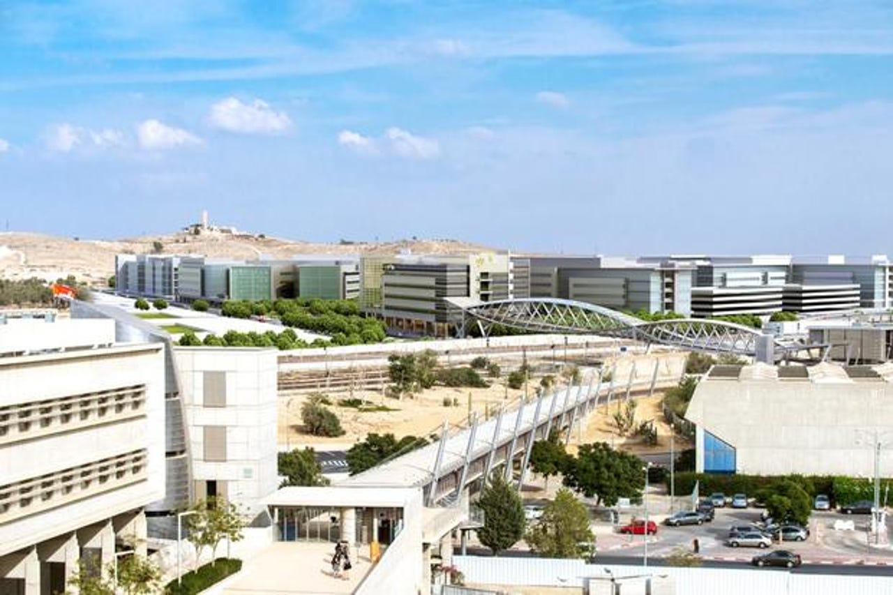 Future rendition of the Advanced Technologies Park in Beersheva