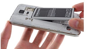 The Galaxy S5 had a removable battery
