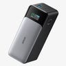 Black and silver Anker portable power bank