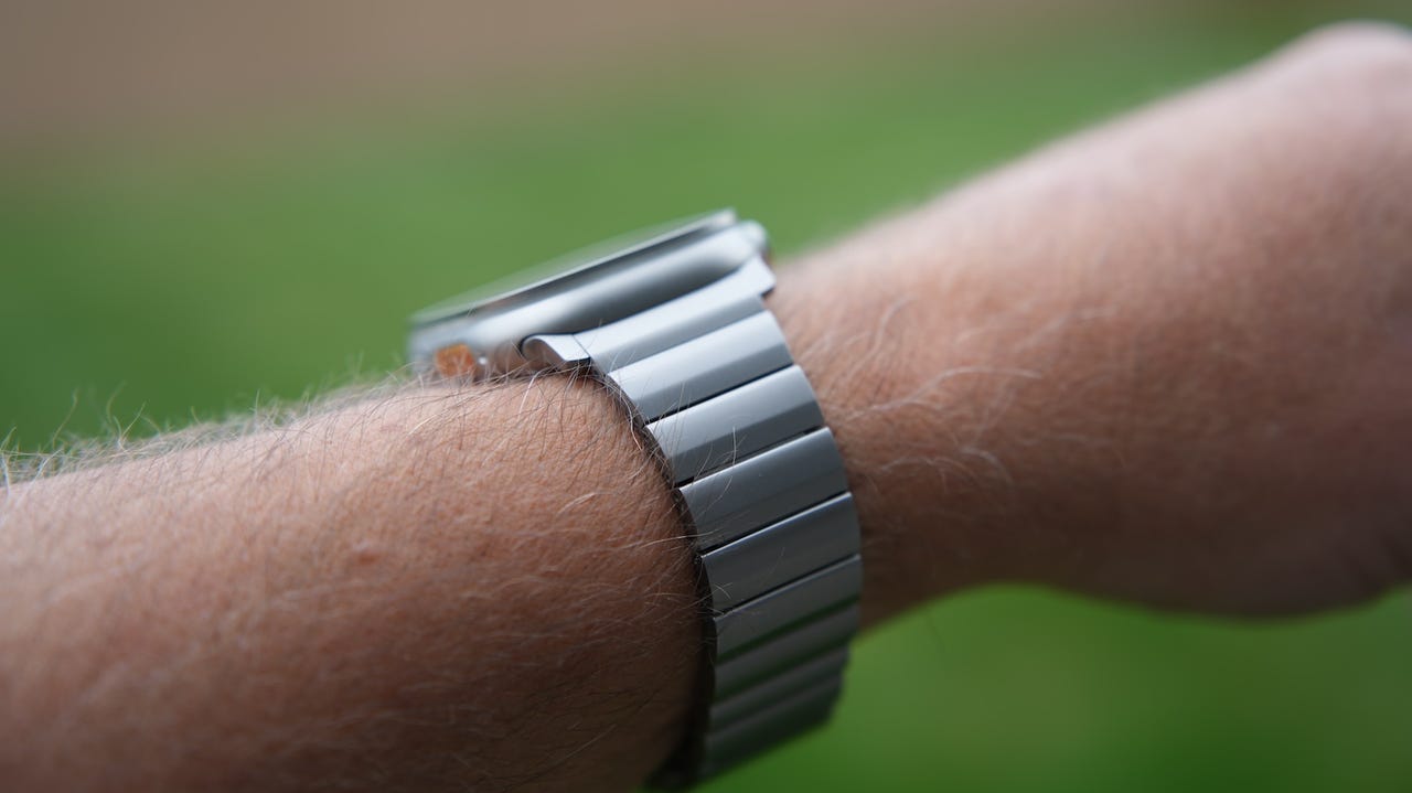 Nomad Titanium Band on wrist