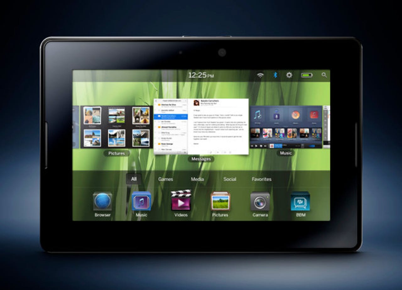 The BlackBerry Playbook could challenge the iPad in businesses