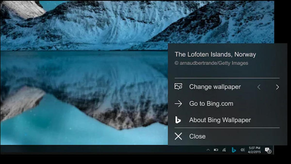 Windows 10 New Bing Wallpaper App Is Out Powertoys Macos Spotlight Like App Due Soon Zdnet