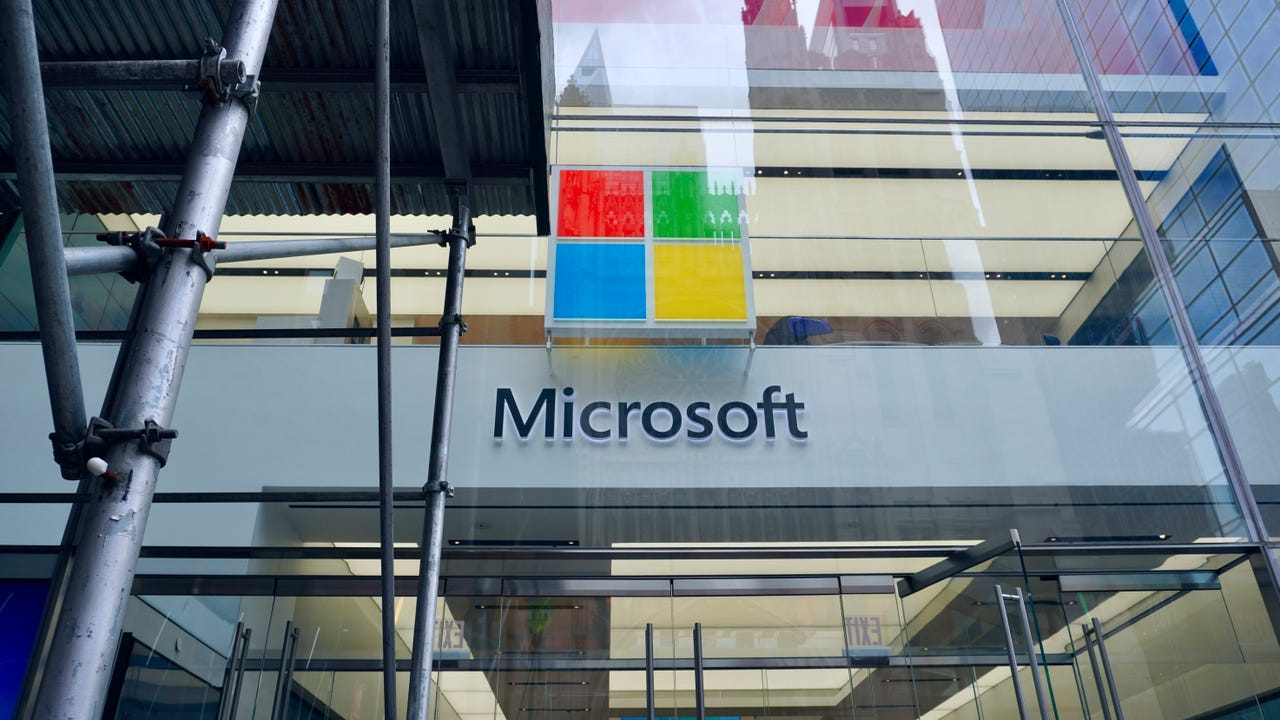 Microsoft frente al edificio en Nueva York