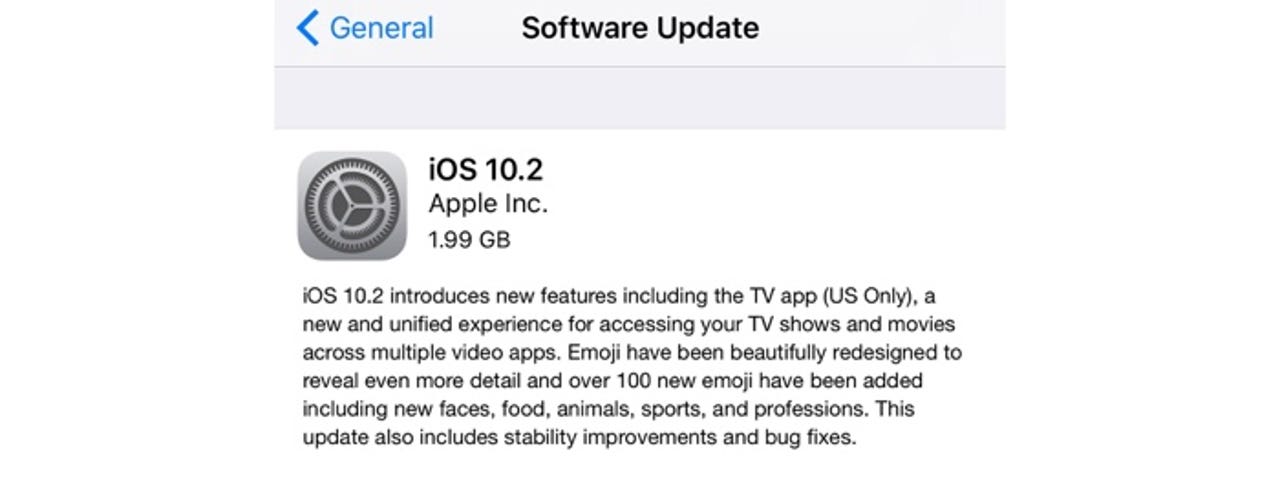 ​iOS 10.2