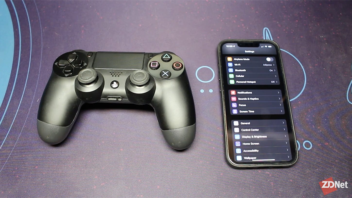 Lokomotiv salami tale How to connect a PlayStation 4 controller to your iPhone - Video | ZDNET