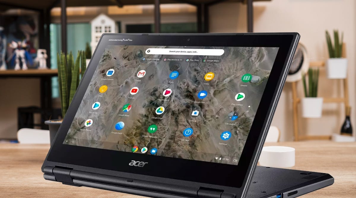 ایسر 11.6" Chromebook صفحه لمسی قابل تبدیل