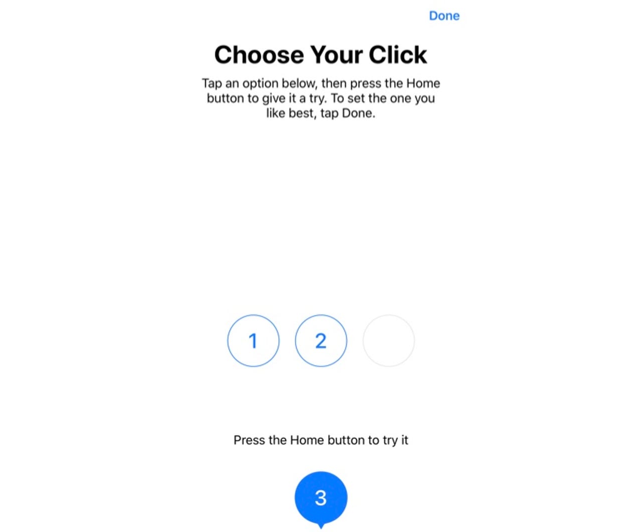 Change Touch ID button feedback