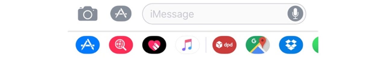 The Messages app is more cluttered than ever