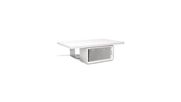 Kensington CoolView Wellness monitor stand with desk fan