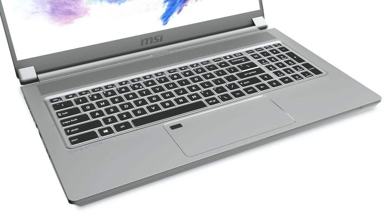 MSI Creator 17 laptop