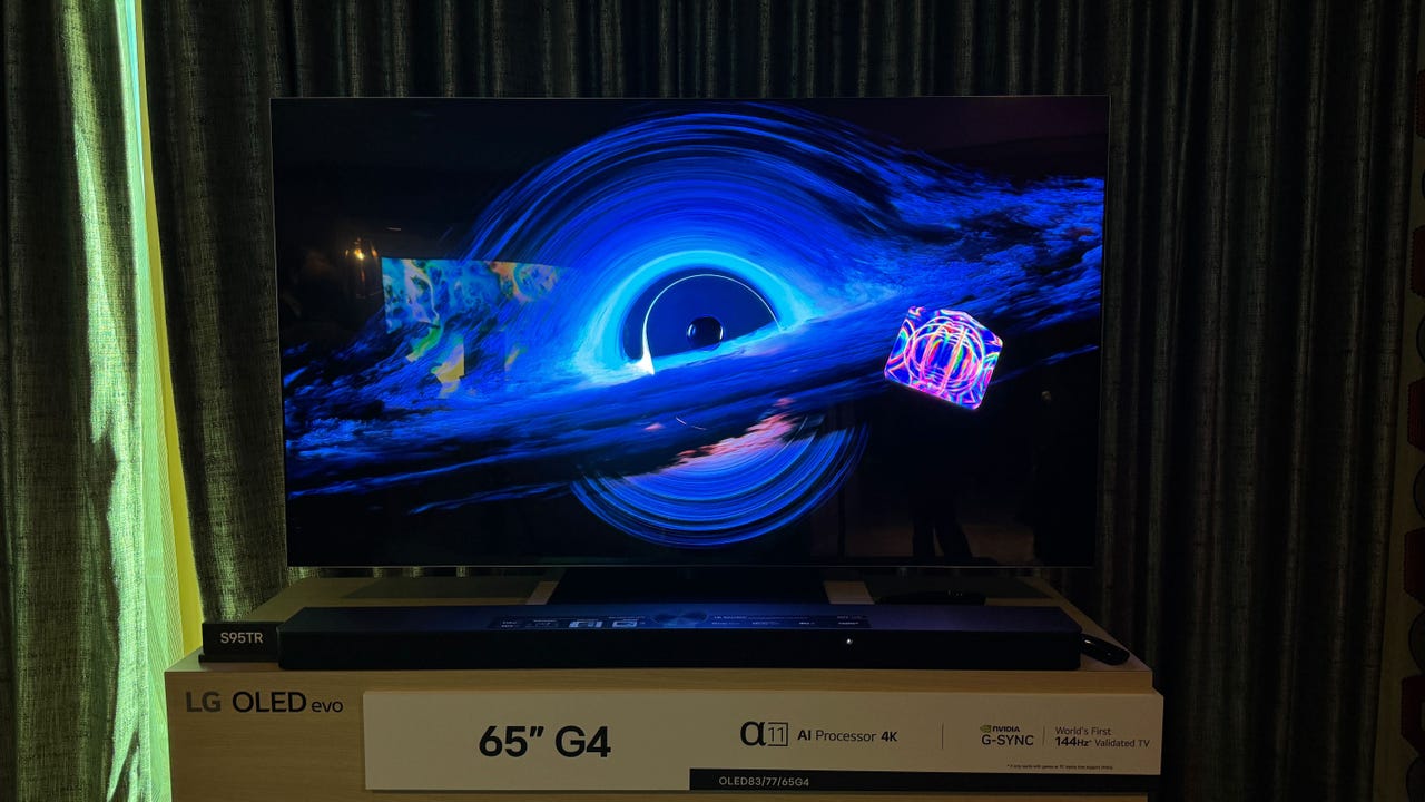 LG OLED G4 TV at CES