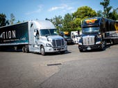 Follow-the-leader: A shortcut to autonomous trucking