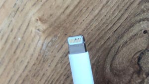 Lightning cable corrosion