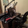 What's inside MJF's tiny home office? Too much podcast equipment