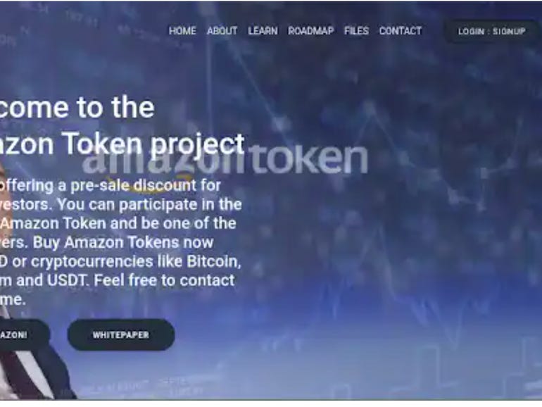 Penipuan investasi token crypto palsu Amazon mencuri Bitcoin dari para korban