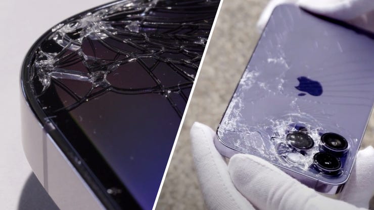 How resistant is the iPhone 14 screen?