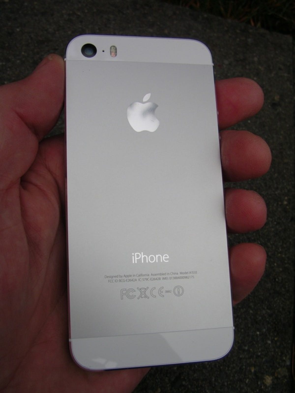 Iphone 5s Silver White