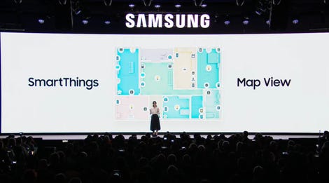 Introducing Samsung SmartThings Map View Samsung CES