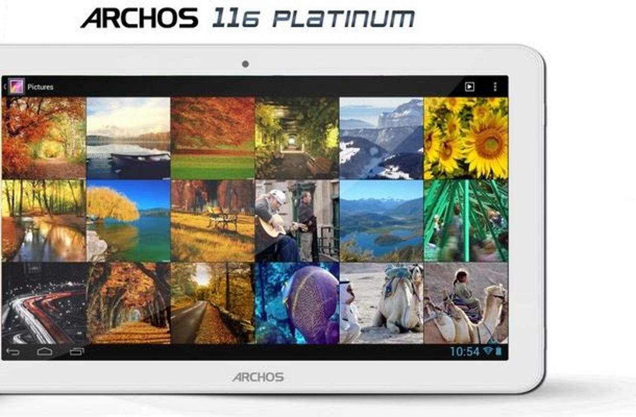 Archos unveils 116 Platinum Android tablet with 11.6-inch IPS display for  $349