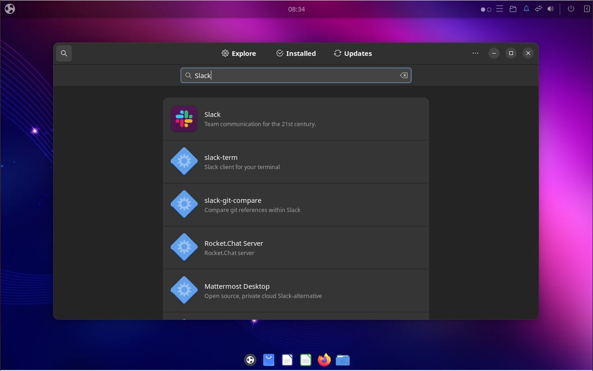 The Ubuntu Budgie software app.