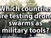 Which countries are already testing drone swarms as military tools?