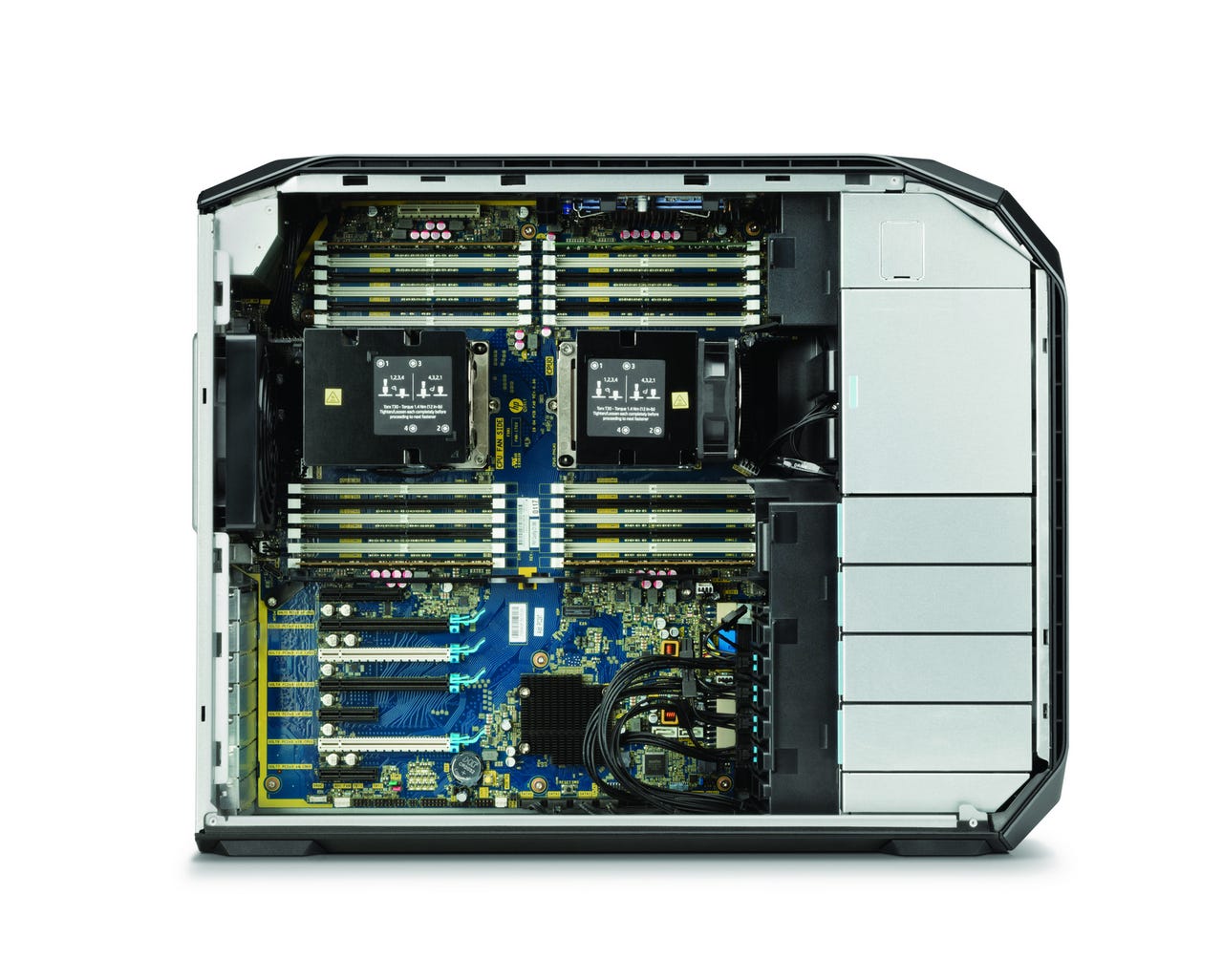 Inside the HP Z8