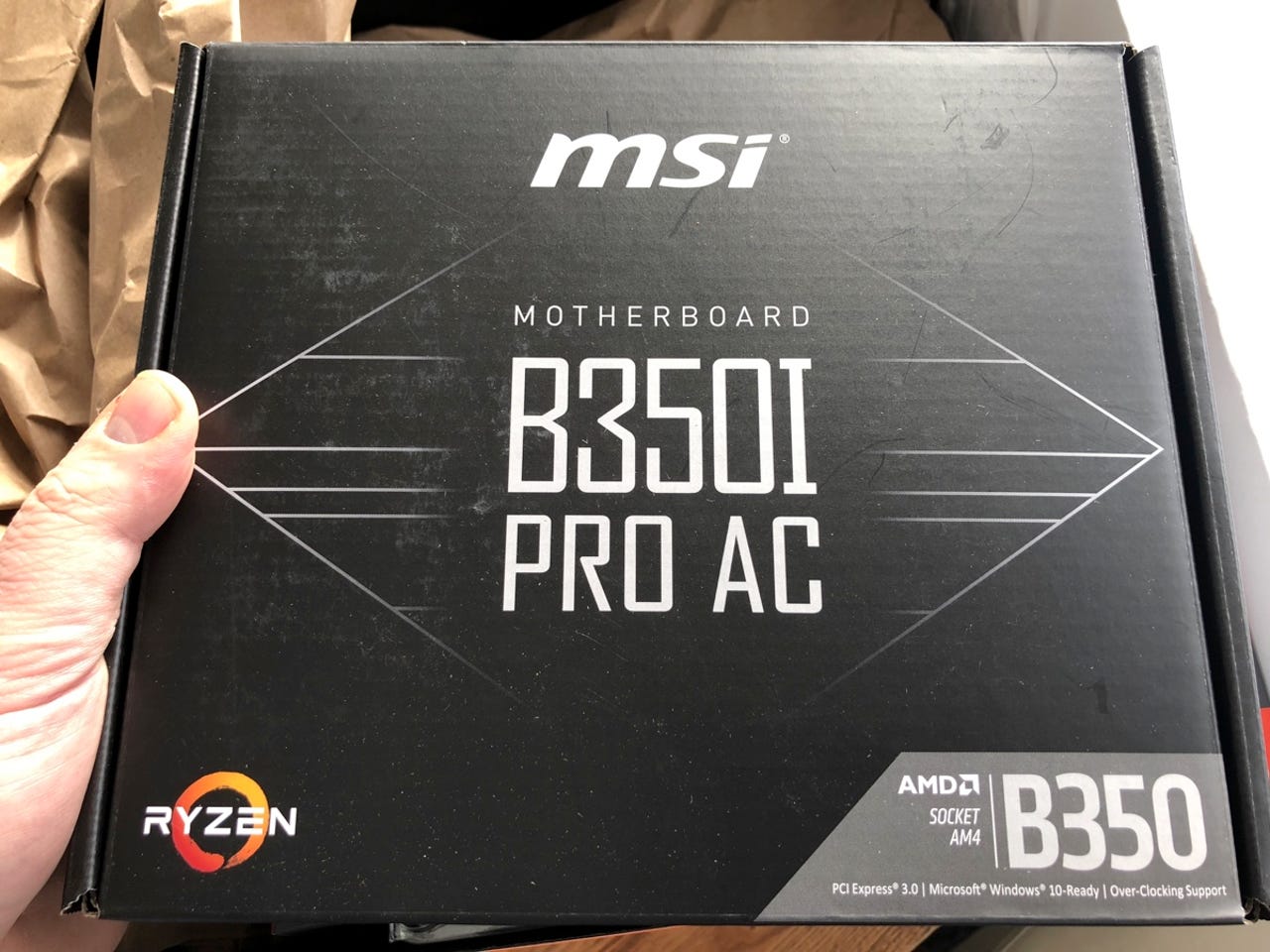 MSI B350I Pro AC motherboard