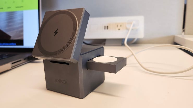 Apple keeps selling out of this 3-in-1 charging cube. I tested one to see  if it's worth the wait