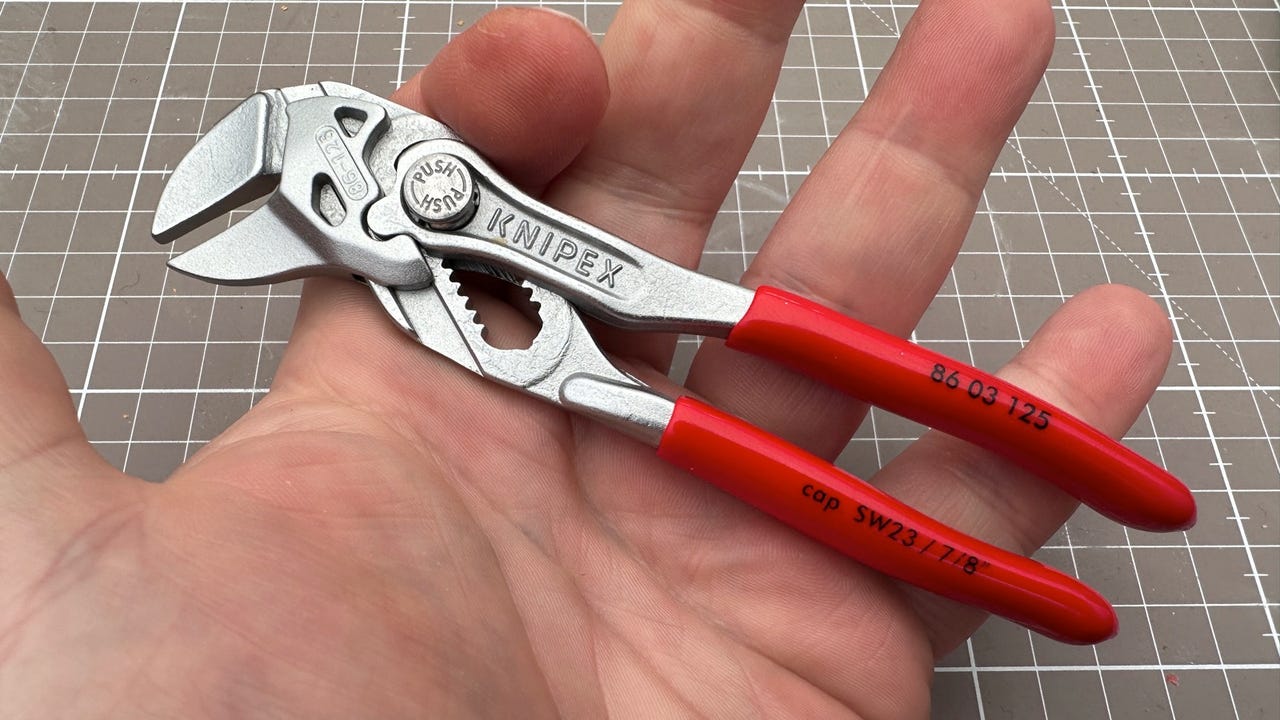 Knipex 5-inch mini pliers wrench
