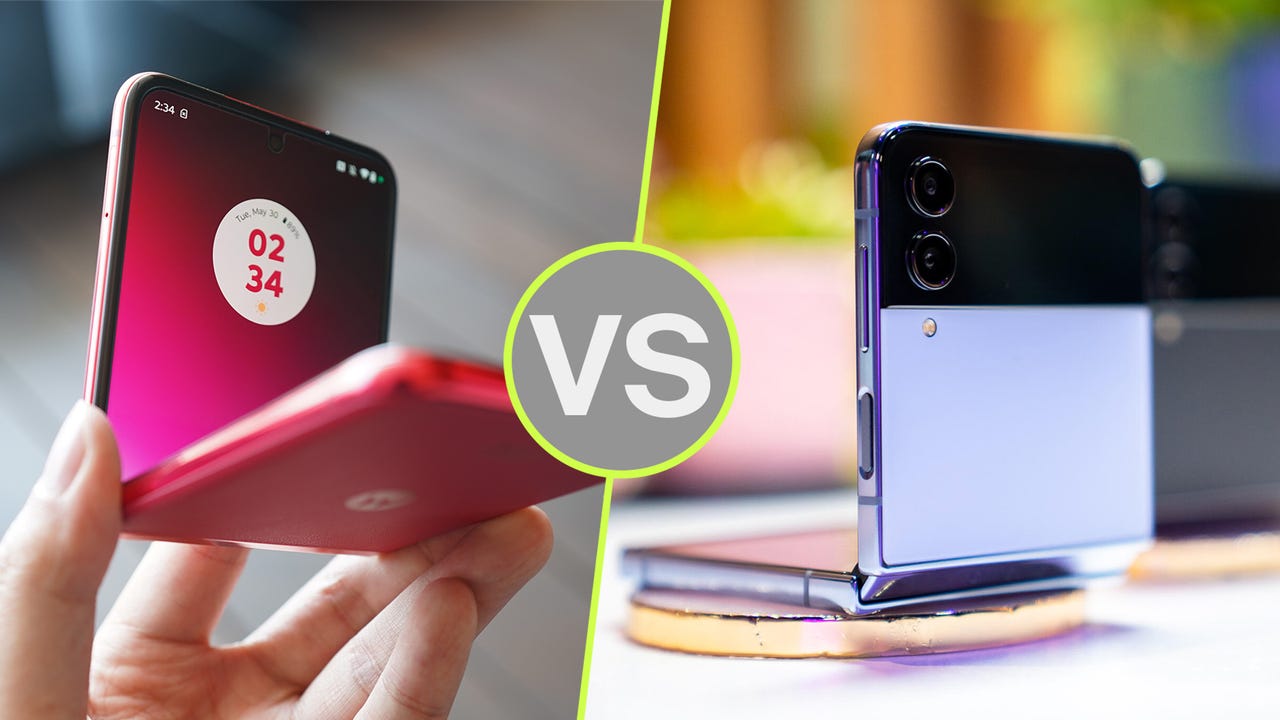 Motorola Razr Plus vs Samsung Galaxy Z Flip 4