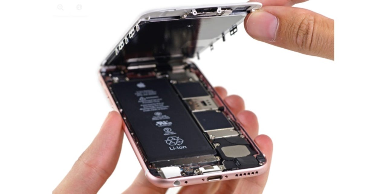 Apple blames 'air' for iPhone 6s battery problem