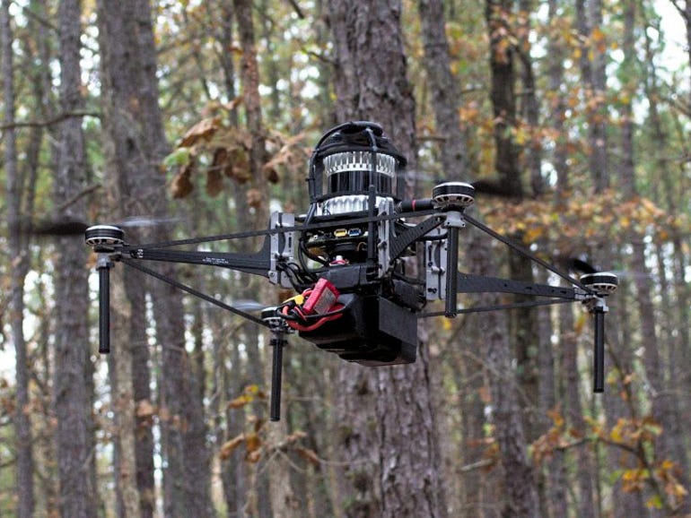 Can drones zipping through the forest prevent fires? | ZDNet