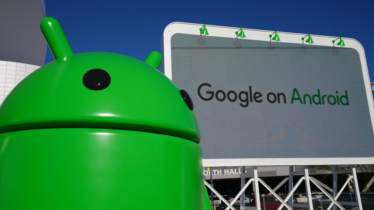 Figura de Android en Google CES 2024