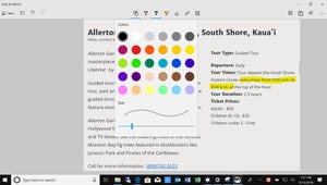 The new Snip & Sketch utility in Windows 10 1809