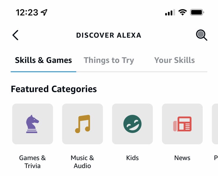 GARZA SMART : Alexa Skills